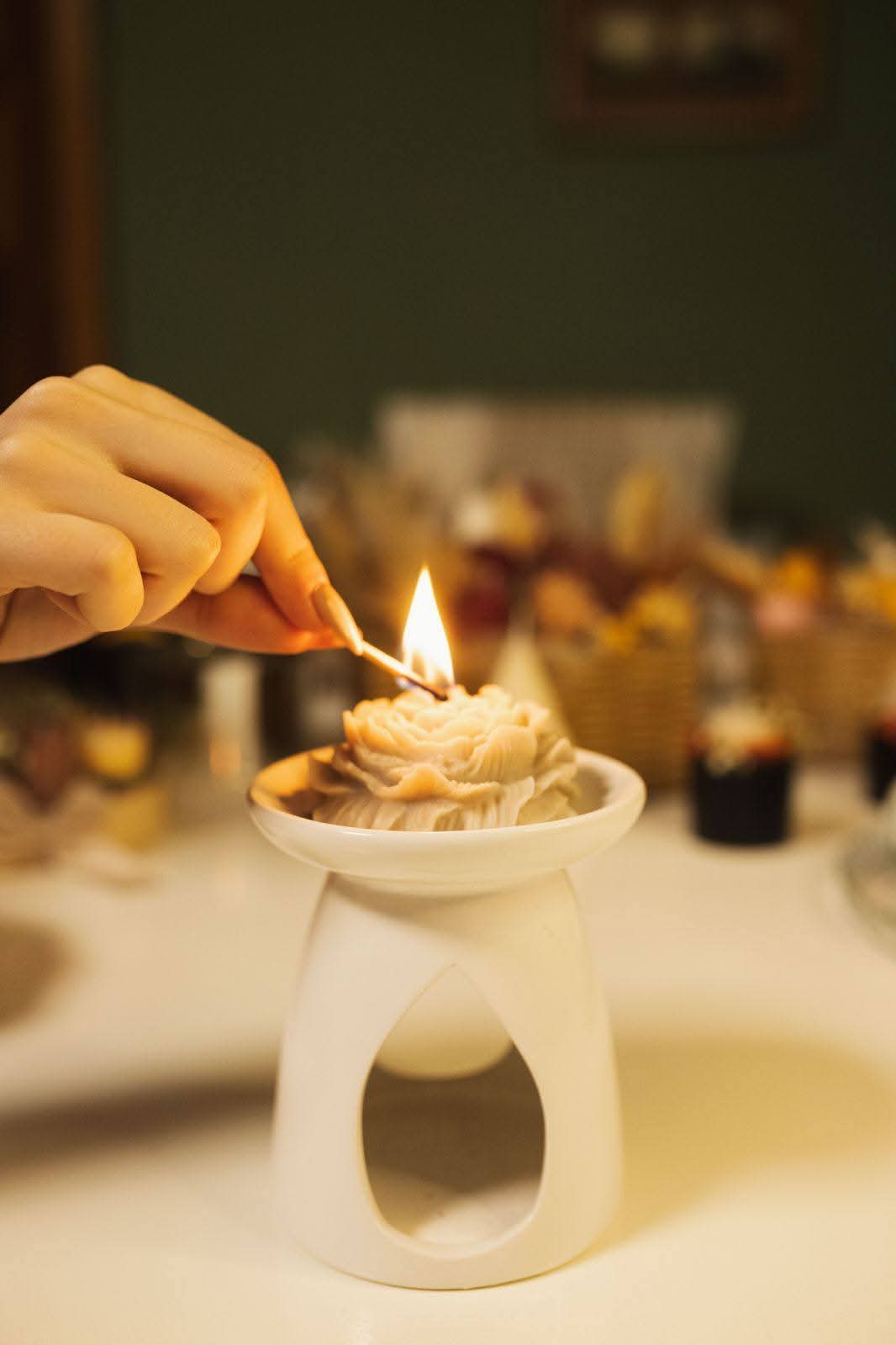 Beli Božur Aranžman