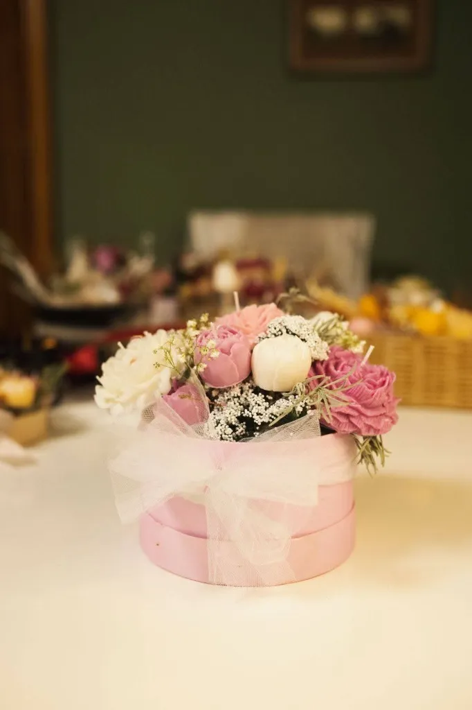 "Cvetna Harmonija" Buket u kutiji